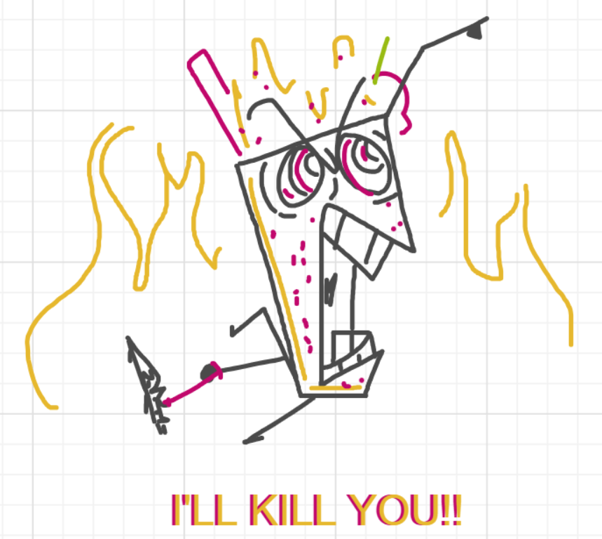 A panel from Running Duos, episode four of the Board Boards object show by Furretwalk/WalkingFurret.